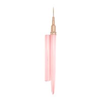 Изображение  Кисточка для маникюра лайнер с колпачком 9 мм Lilly Beaute, розовый