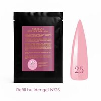 Зображення  Гель будівельний Steffani Builder Gel  25, sachet 50 мл, Об'єм (мл, г): 50, Варіант: 25