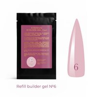 Зображення  Гель будівельний Steffani Builder Gel  06, sachet 15 мл, Об'єм (мл, г): 15, Варіант: 06