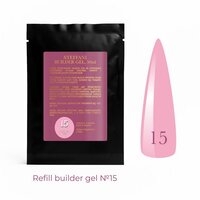 Зображення  Гель будівельний Steffani Builder Gel  15, sachet 50 мл, Об'єм (мл, г): 50, Варіант: 15