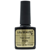 Изображение  Топ для ногтей Lilly Beaute 10 мл Top Coat Matte 