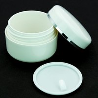 Изображение  Cosmetic jar with protective disc 5 ml, White