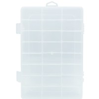 Изображение  Pill box for rhinestones and small decorations, transparent, 24 cells