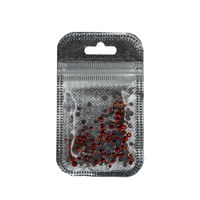 Изображение  Rhinestones for decorating nails Lilly Beaute No. 3833, red