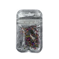 Изображение  Rhinestones for decorating nails Lilly Beaute No. 3840, multi-colored