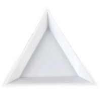 Зображення  Трикутник для страз контейнер для сипучих матеріалів для дизайну нігтів