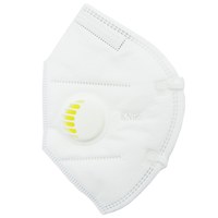 Изображение  Защитная маска для лица KN 95 с угольным фильтром 1 шт — Белая