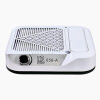 Изображение  Вытяжка для маникюра Nail Dust Collector 858-А 80 Вт, белая, Вариант: White