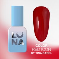Изображение  Гель-лак LUNAMoon Color Red Icon By Tina Karol, 13 мл, Объем (мл, г): 13, Вариант: Red Icon