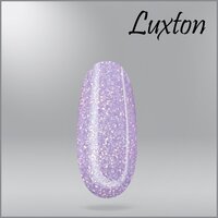 Изображение  Жидкий полигель Luxton Liquid Poly Gel 19 фиолетовый с блестками, 15 мл, Объем (мл, г): 15, Вариант: 19