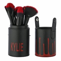 Изображение  A set of makeup brushes in a case Kylie 12 pcs