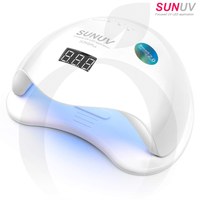 Зображення  Лампа для манікюру SUNUV SUN 5 Plus UV+LED Smart 2.0 48 Вт, білий