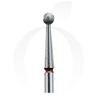 Изображение  Diamond cutter Staleks FA01R027, red ball diameter 2.7 mm