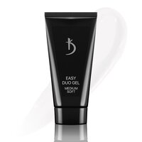 Изображение  Профессиональная акрилово-гелевая система Easy Duo Gel Medium Soft Clear, 30 г, Объем (мл, г): 30