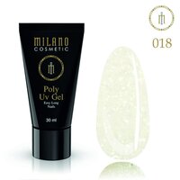 Изображение  Акрил гель Milano Shimmer 18, 30 мл, Вариант: 18