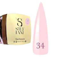Зображення  Гель строительный Steffani Builder Gel 34, 50 мл, Об'єм (мл, г): 50, Варіант: 34