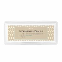 Изображение  Верхние формы для моделирования FOX Decking Nail form 4.0 Коготь, 28 шт