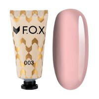 Изображение  Полигель FOX Poly Gel Nano 003 нюд светлый, 15 мл, Объем (мл, г): 15, Вариант: 003