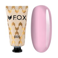 Изображение  Полигель FOX Poly Gel Nano 005 розовый, 15 мл, Объем (мл, г): 15, Вариант: 005