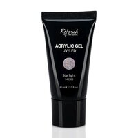 Изображение  Акриловый гель Reforma Acrylic Gel 942323 Starlight, 30 мл, Объем (мл, г): 30, Вариант: Starlight