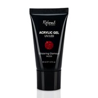 Изображение  Акриловый гель Reforma Acrylic Gel 942326 Glistering Glamour, 30 мл, Объем (мл, г): 30, Вариант: Glistering Glamour