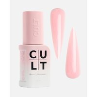 Изображение  Жидкий гель для укрепления ногтей Cult Bottle Gel 006 Powder Pink, 13 мл, Объем (мл, г): 13, Вариант: 006
