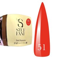 Зображення  Гель будівельний Steffani Builder Gel 51, 50 мл, Об'єм (мл, г): 50, Варіант: 51