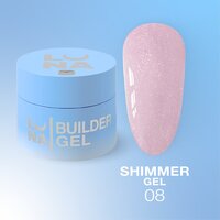 Изображение  LUNAMoon Shimmer Gel 08, 15 ml, Volume (ml, g): 15, Options: 8