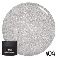 Изображение  Gossamer gel NUB Easy Gel 5 g No. 04, silver
