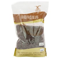 Зображення  Воск 1 кг в гранулах для депіляції Hard Wax Beans, шоколад