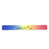 Изображение  Nail file 80/80 grit double-sided rectangular Lilly Beaute