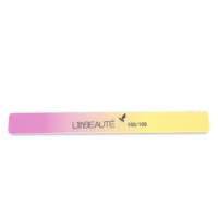 Изображение  Nail file 100/100 grit double-sided rectangular Lilly Beaute