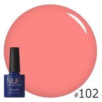 Изображение  Gel polish for nails NUB 8 ml № 102, Volume (ml, g): 8, Color No.: 102