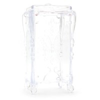 Изображение  Container for square lint-free wipes and cotton pads, transparent