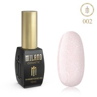 Изображение  Color base with shimmer Milano 10 ml № 02, Color No.: 2