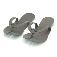 Изображение  Flip flops disposable gray