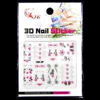 Изображение  Наклейки 3D для дизайна ногтей Nail Accessory — FAM - 008
