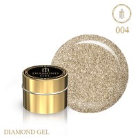 Зображення  Гель із гліттером Діамант Milano Diamond Gel № 04