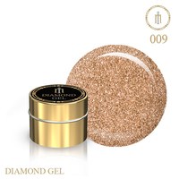 Изображение  Gel with glitter Brilliant Milano Diamond Gel No. 09