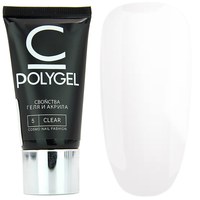 Изображение  Полигель для наращивания ногтей Cosmo Poly UV Gel 30 мл, № 5 Clear