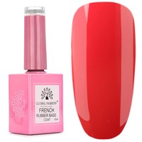 Изображение  Rubber base for French gel polish Global Fashion French Neon No. 02, Color No.: 2