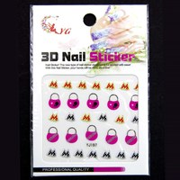 Изображение  Наклейка Nail Accessory 3D Sticers YJ197