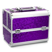 Изображение  Suitcase for a manicurist, make-up artist, purple