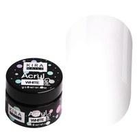 Изображение  Acrylic gel for nails Kira Nails Acryl Gel - White, 15 g