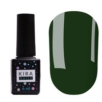 Изображение  Gel polish Kira Nails №147 (dark moss, enamel), 6 ml, Color No.: 147