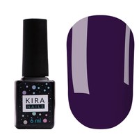 Изображение  Гель-лак Kira Nails №157 (темно-фиолетовый, эмаль), 6 мл, Цвет №: 157