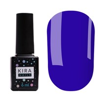 Изображение  Gel Polish Kira Nails No. 189 (electric blue, enamel), 6 ml, Color No.: 189