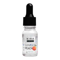 Изображение  Kira Nails Cuticle Oil Peach – масло для кутикулы с пипеткой, персик, 10 мл, Аромат: Персик, Объем (мл, г): 10