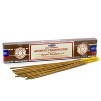 Зображення  Аромапалочки Satya Nag Champa Aromatic Frankincense, 15 г