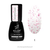 Изображение  Base for gel polish Siller Professional Base Potal 8 ml, № 01, Color No.: 1